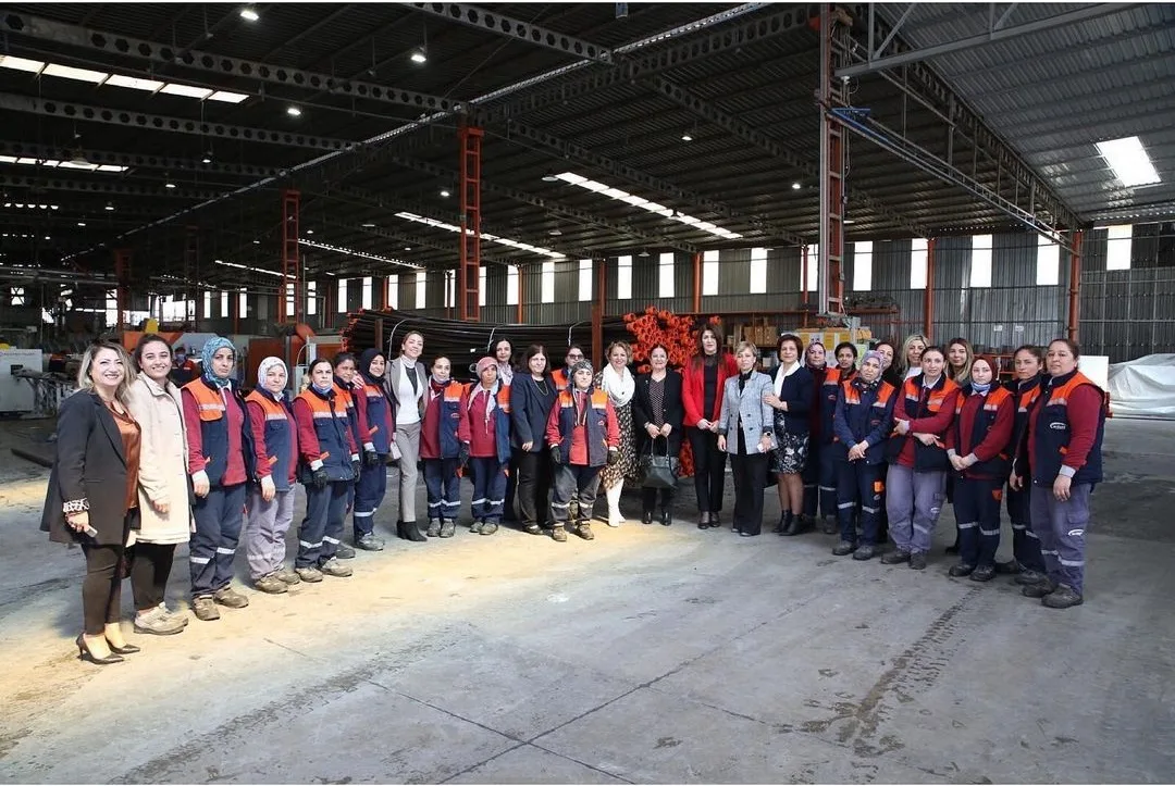 Kıbrıs Başkonsolosu Zalihe Mendeli'den ve STK Temsilcilerinden Ardent Plastik'e Ziyaret